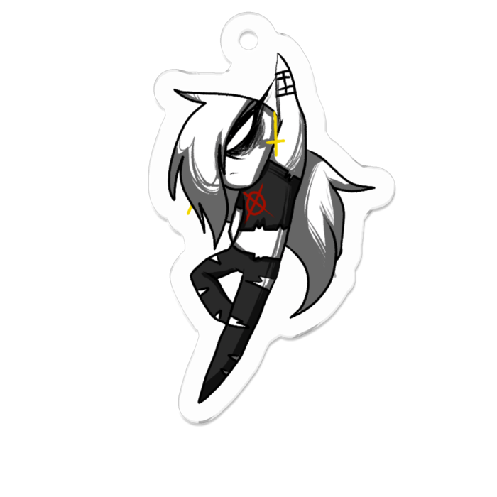 アクリルキーホルダー - 50 x 50 (mm)