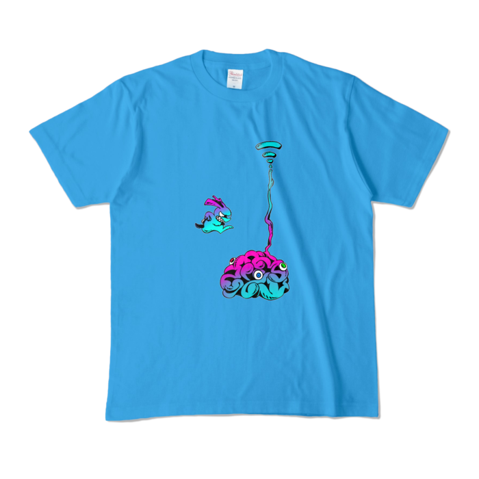 カラーTシャツ - M - ターコイズ (濃色)(2)