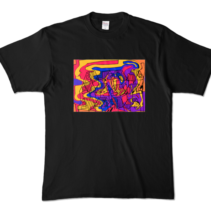 カラーTシャツ - XL - ブラック (濃色)