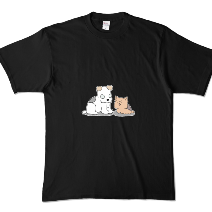 カラーTシャツ - XL - ブラック (濃色)