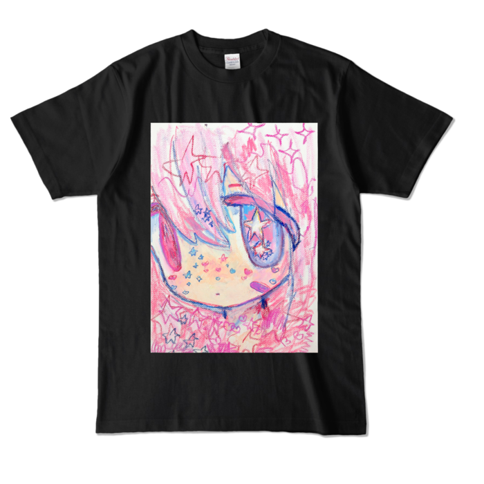 カラーTシャツ - L - ブラック (濃色)