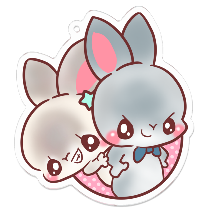 アクリルキーホルダー - 70 x 70 (mm)