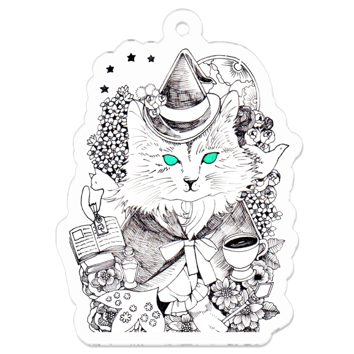 アクリルキーホルダー - 50 x 50 (mm)