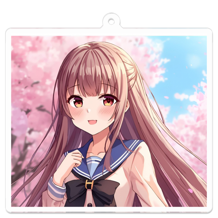 アクリルキーホルダー - 70 x 70 (mm)