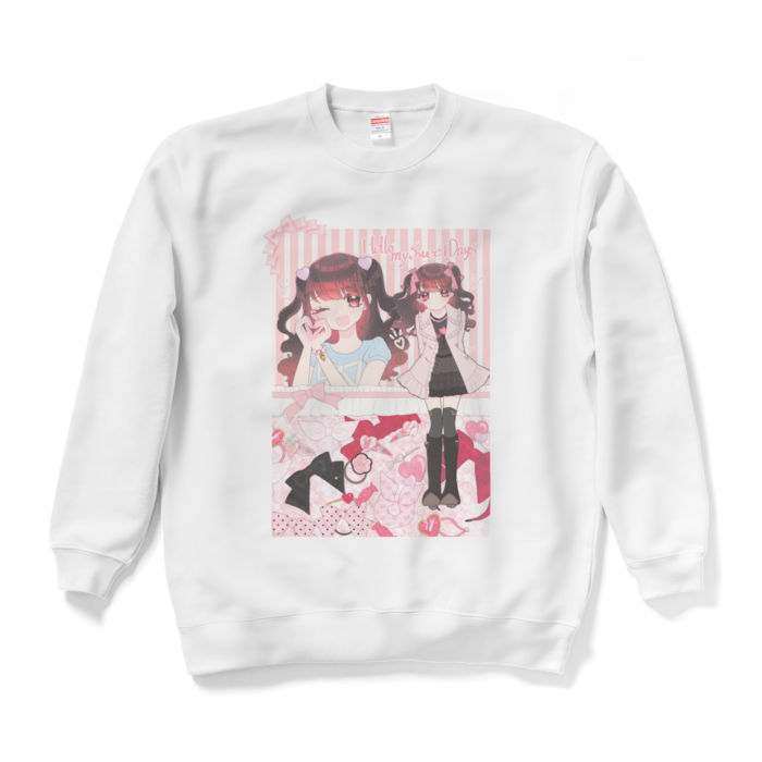 スウェット - XL - ホワイト(1)