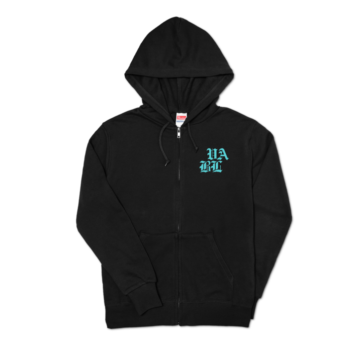 bull zip 2 black/light blue S