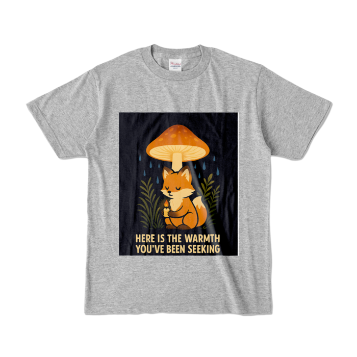 カラーTシャツ - S - 杢グレー (濃色)
