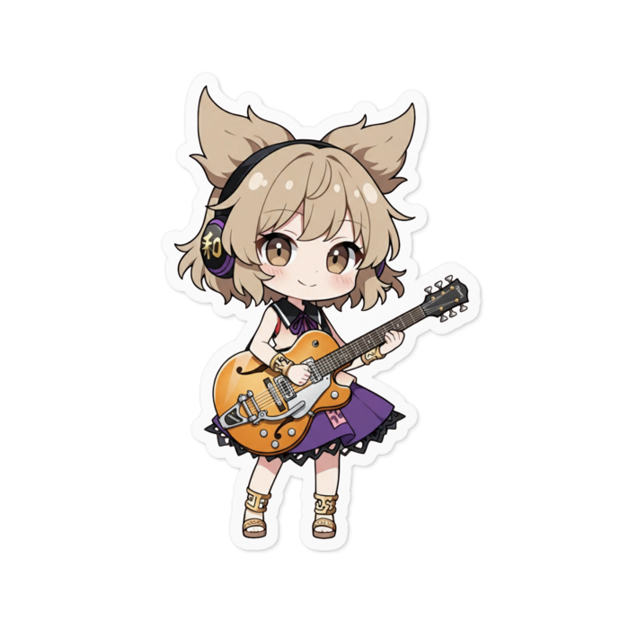 ステッカー - 100 x 100 (mm)(キャラのみ)