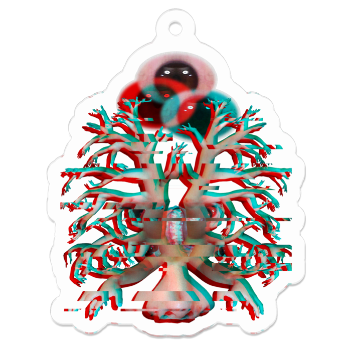 アクリルキーホルダー - 50 x 50 (mm)