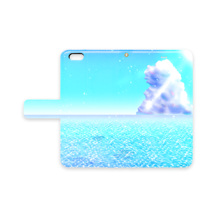 手帳型iPhoneケース - iPhone 6 Plus / 6s Plus - ストラップ穴 あり
