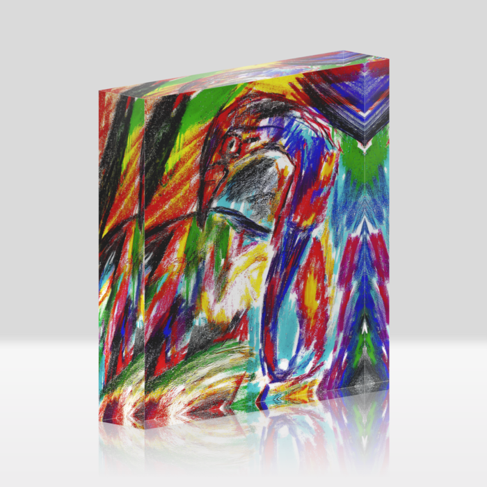 アクリルブロック - 100x100mm