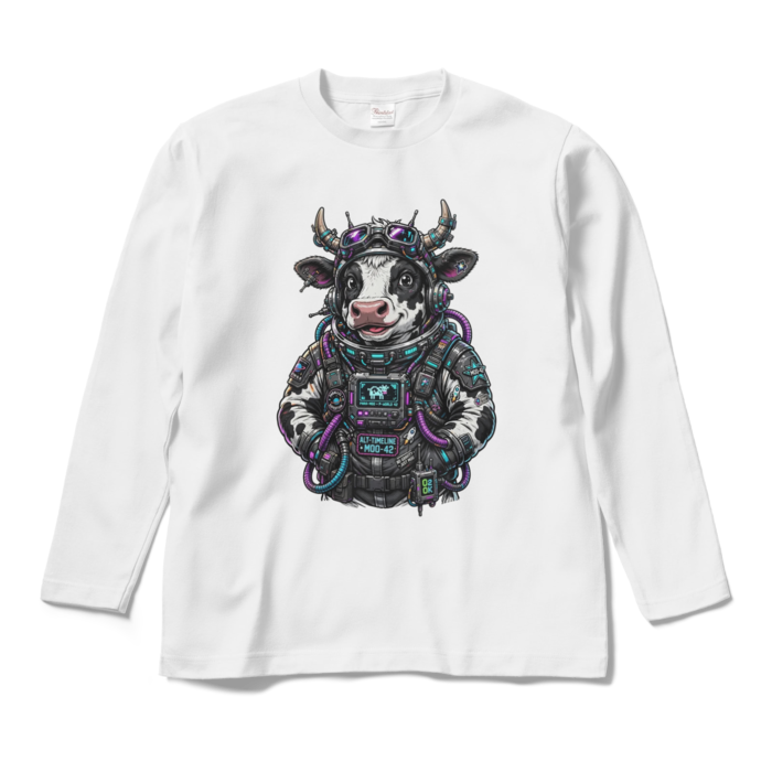 ロングスリーブTシャツ - M - ホワイト