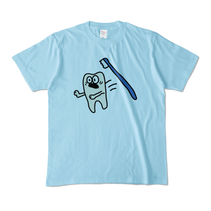 カラーTシャツ - M - ライトブルー (淡色)