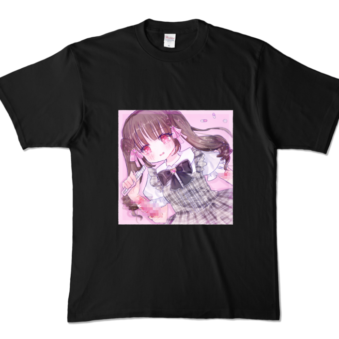 カラーTシャツ - XL - ブラック (濃色)