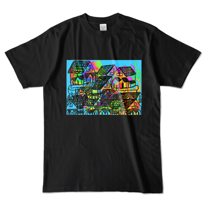 カラーTシャツ - L - ブラック (濃色)