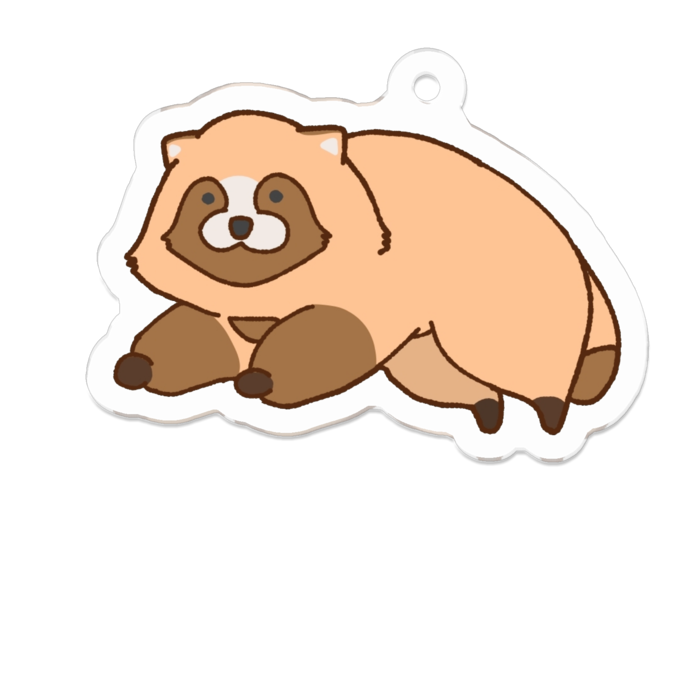 アクリルキーホルダー - 50 x 50 (mm)