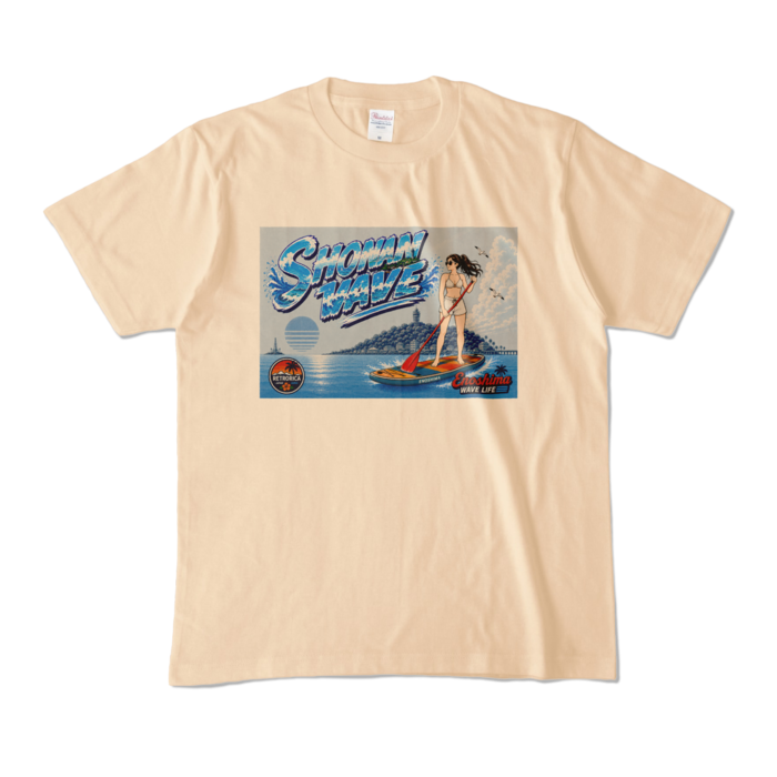 カラーTシャツ - M - ナチュラル (淡色)