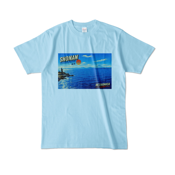 カラーTシャツ - L - ライトブルー (淡色)