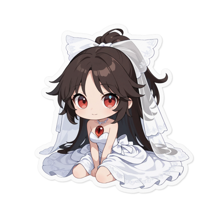 ステッカー - 100 x 100 (mm)(キャラのみ)