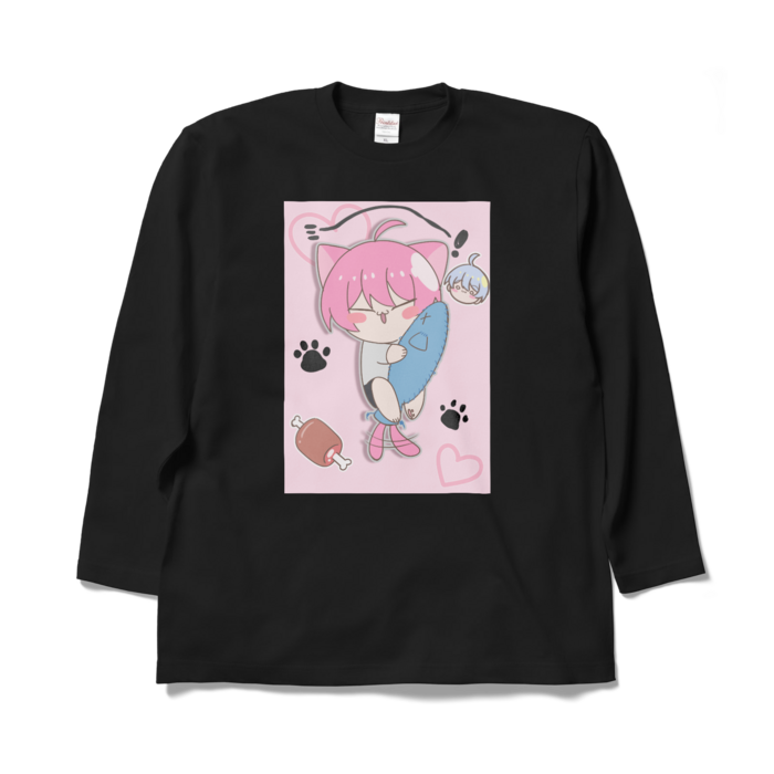 ロングスリーブTシャツ - XL - ブラック