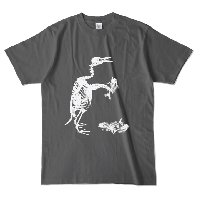 カラーTシャツ - L - チャコール (濃色)