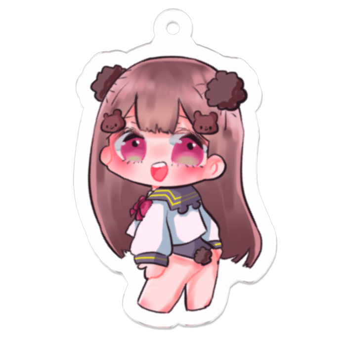 アクリルキーホルダー - 50 x 50 (mm)