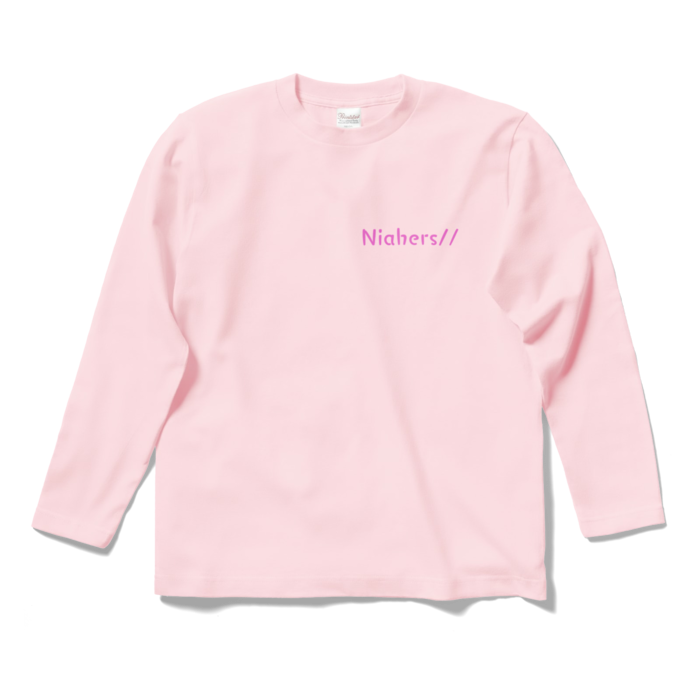 ロングスリーブTシャツ - S - ライトピンク