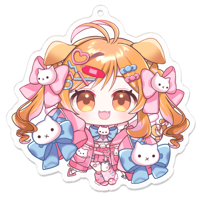 アクリルキーホルダー - 70 x 70 (mm)