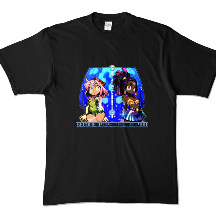 カラーTシャツ - XL - ブラック (濃色)