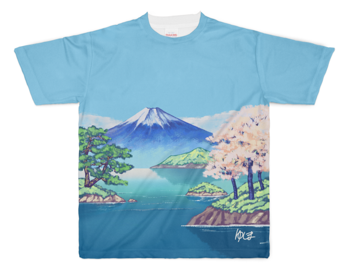 フルグラフィックTシャツ - XL - 両面印刷