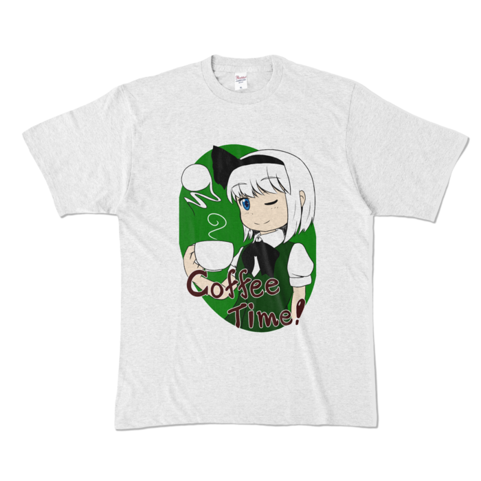 カラーTシャツ - XL - アッシュ (淡色)