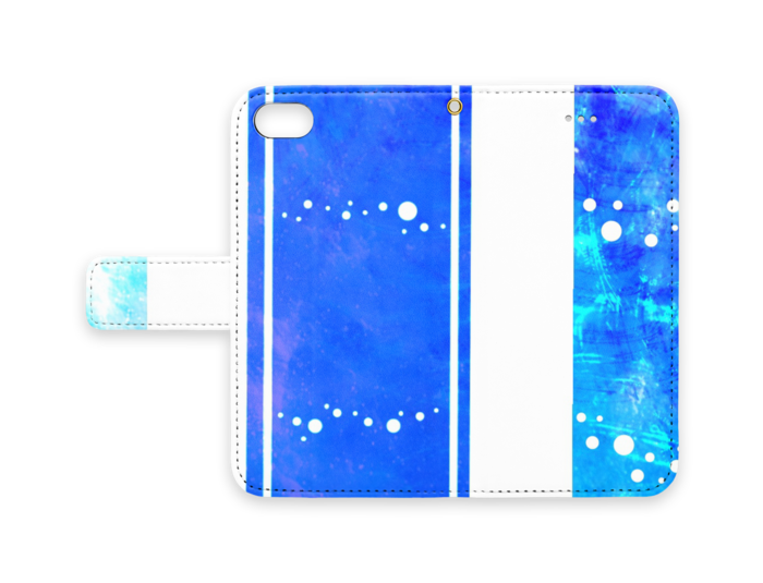 手帳型iPhoneケース - iPhone 8 / 7 - ストラップ穴 あり