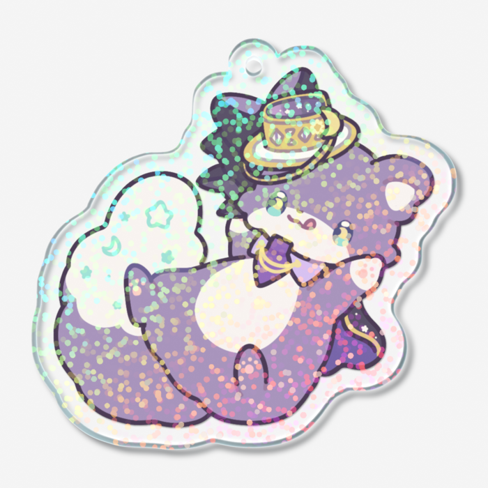 真の姿ホログラムアクキー - 50mm