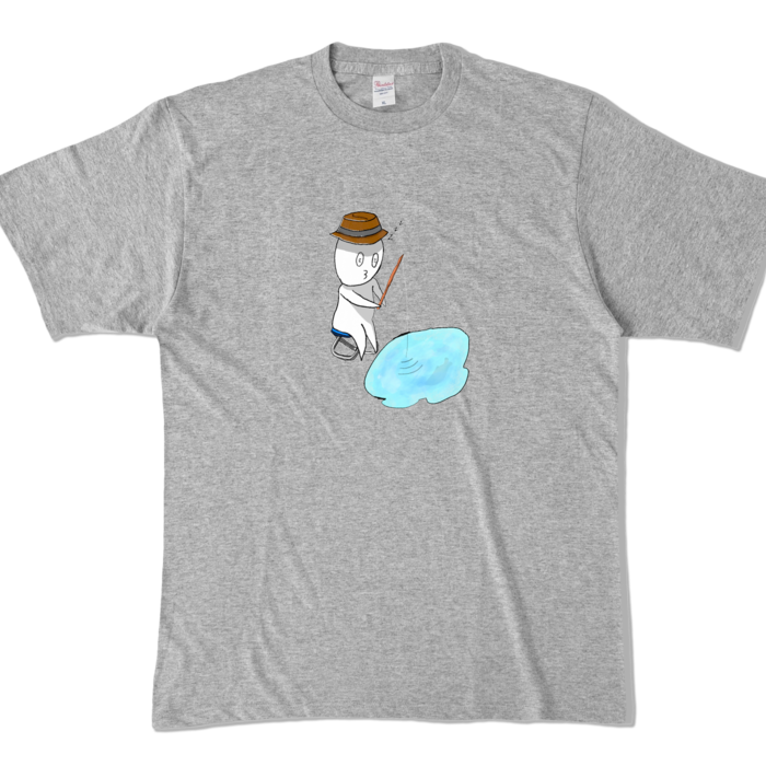 カラーTシャツ - XL - 杢グレー （濃色）