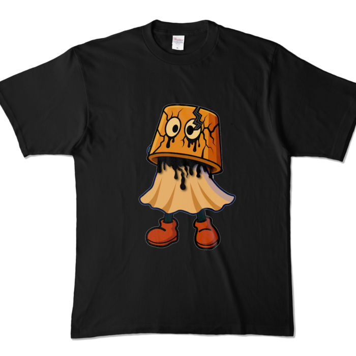 カラーTシャツ - XL - ブラック (濃色)