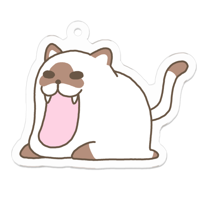 アクリルキーホルダー - 50 x 50 (mm)