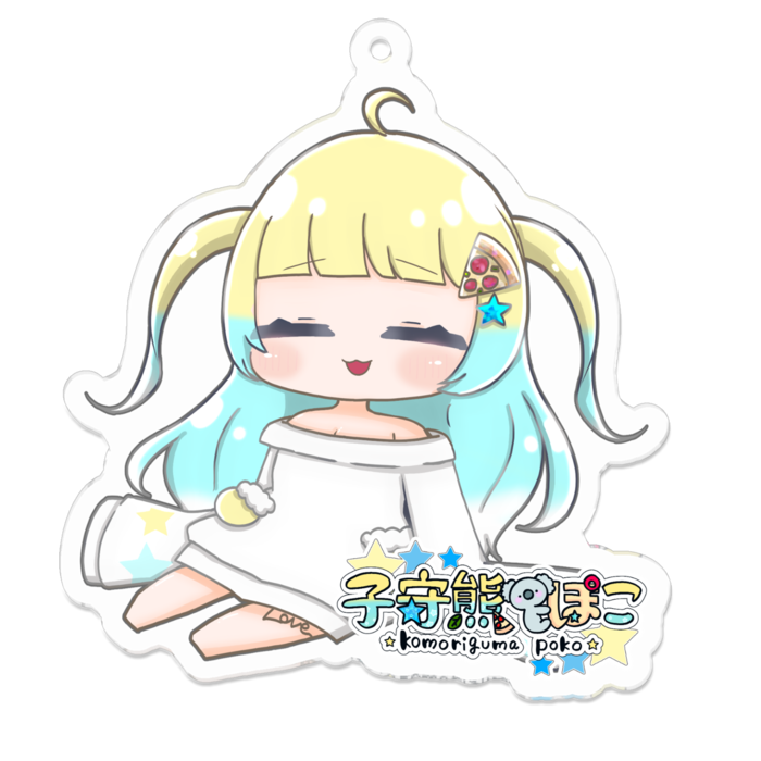 アクリルキーホルダー - 70 x 70 (mm)