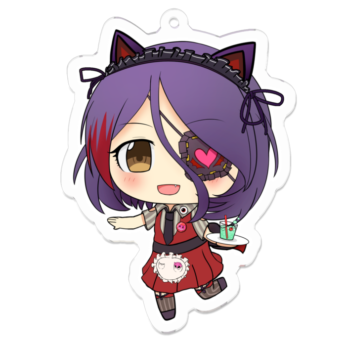 アクリルキーホルダー - 70 x 70 (mm)