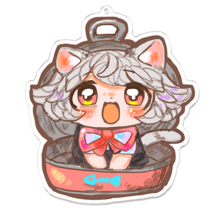 アクリルキーホルダー - 100 x 100 (mm)