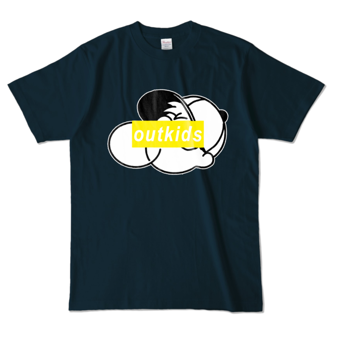 カラーTシャツ - L - ネイビー (濃色)