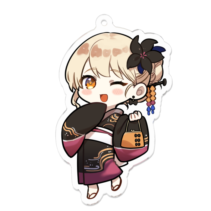 アクリルキーホルダー - 70 x 70 (mm)