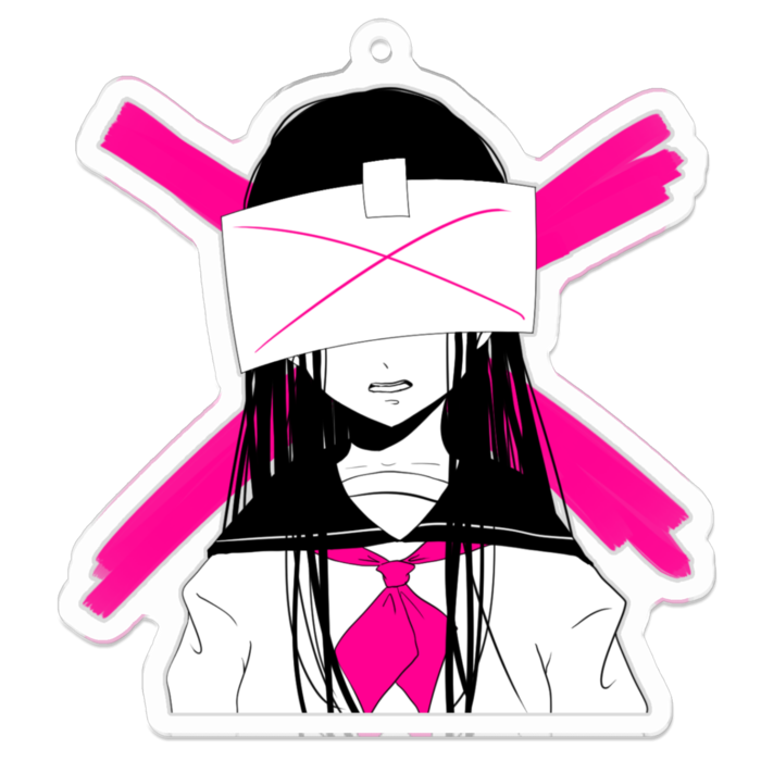 アクリルキーホルダー - 70 x 70 (mm)