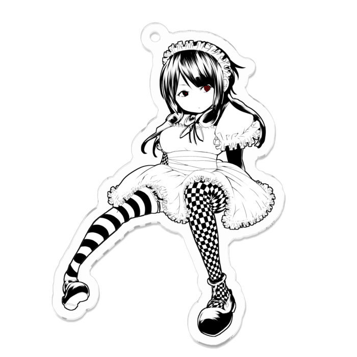 アクリルキーホルダー - 70 x 70 (mm)