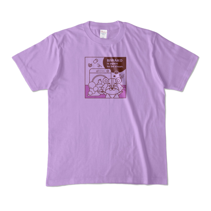 カラーTシャツ - M - ライトパープル (淡色)