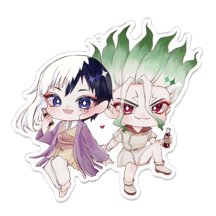 アクリルキーホルダー - 100 x 100 (mm)