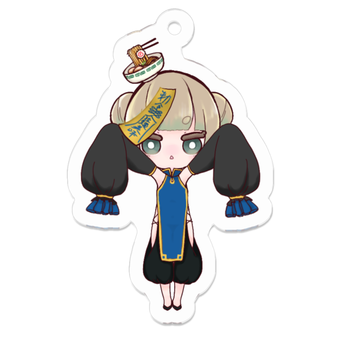 アクリルキーホルダー（コーティング） - 50 x 50 (mm)