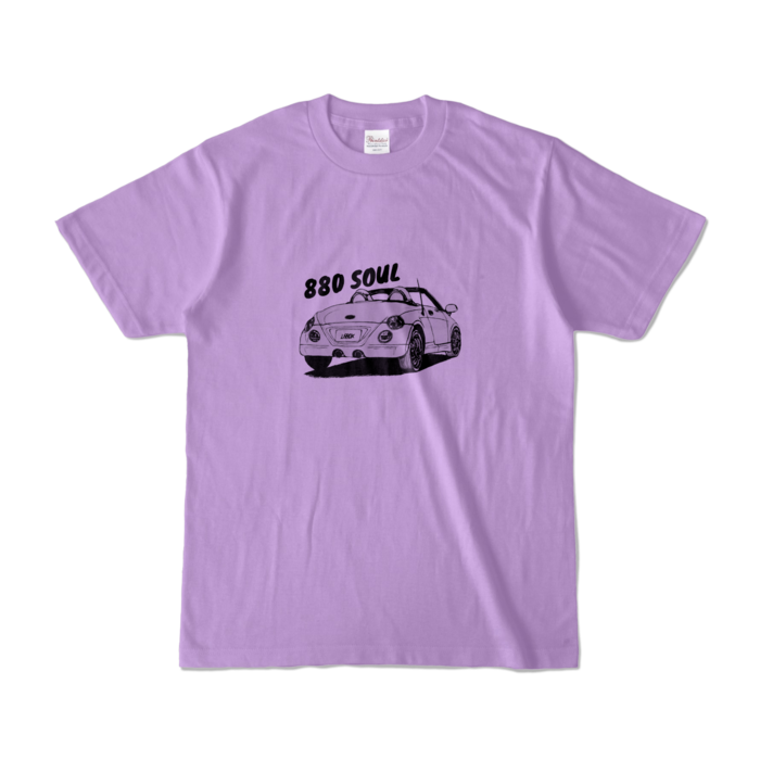 カラーTシャツ - S - ライトパープル (淡色)