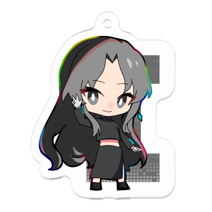 アクリルキーホルダー - 50 x 50 (mm)