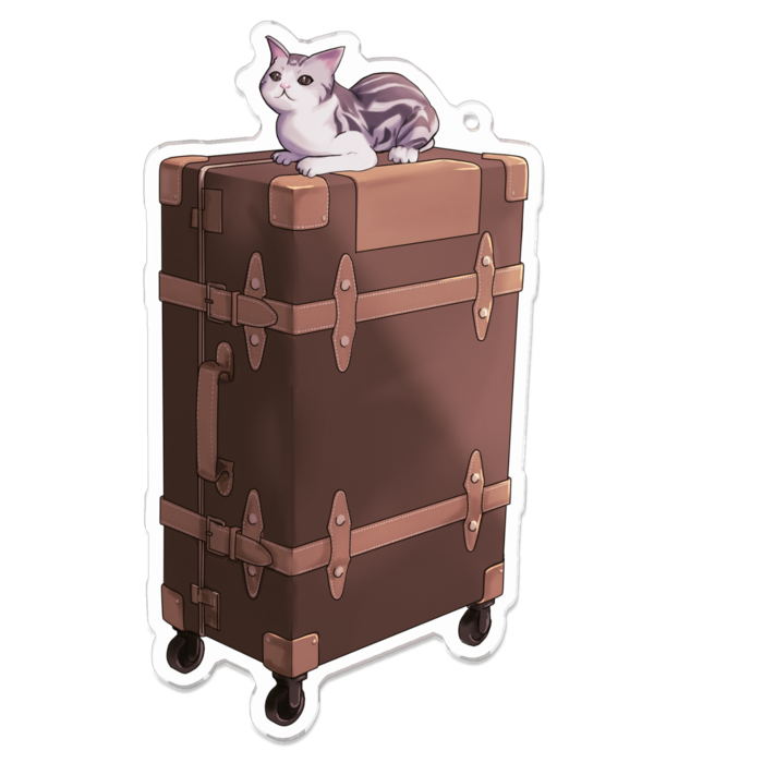 アクリルキーホルダー - 100 x 100 (mm)