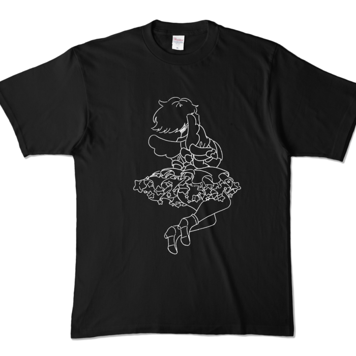 カラーTシャツ - XL - ブラック (濃色)(1)